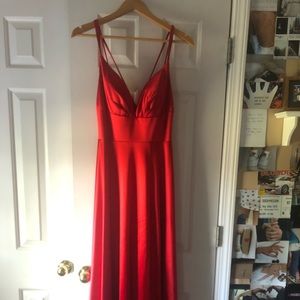 Cinderella Divine Red Prom Dress